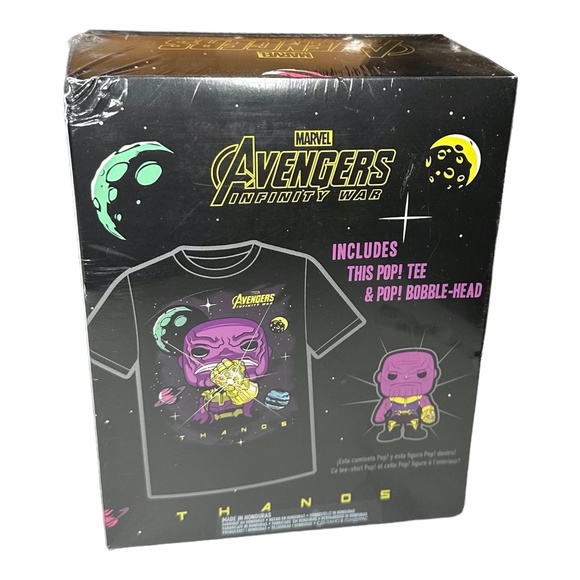 Funko Pop! Tees Marvel Avengers Infinity War Tee Vinyl Set - XL - Picture 3 of 4